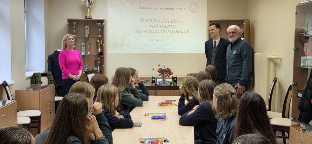 „ŠIAULIŲ GARBĖS CV: NUO MIESTO IKI MOKYKLOS ISTORIJOS“